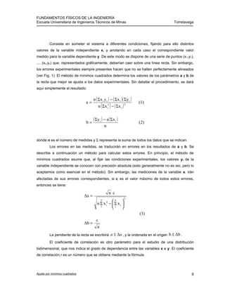 ajuste que es y como se definen sus conceptos