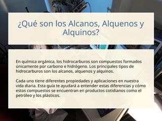 ALCANOS: Descubre sus PROPIEDADES y TIPOS Sorprendentes 2 alcanos descubre sus propiedades y tipos sorprendentes