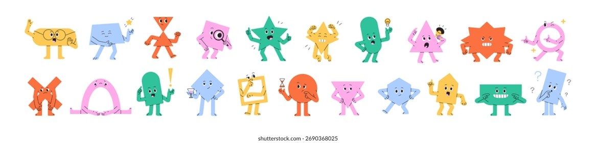 conjunto de figuras geometricas como identificarlas