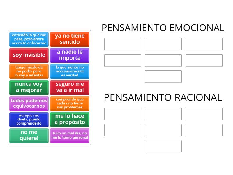 conocimiento racional que es el pensamiento racional