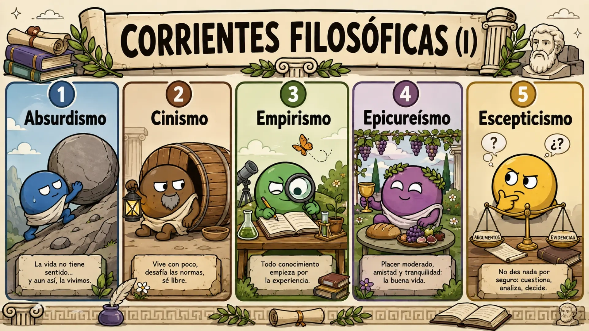CORRIENTES EPISTEMOLÓGICAS: Qué OCULTAN y su SIGNIFICADO 5 corrientes epistemologicas que ocultan y su significado