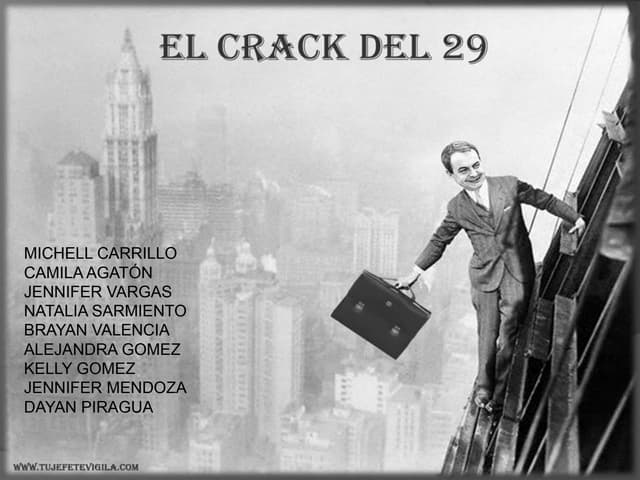 crack del 29 causas y consecuencias inesperadas