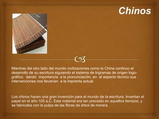 escritura descubre su origen y tipos sorprendentes