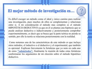 metodo inductivo deductivo 40 ejemplos que impactan