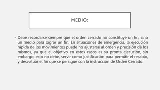 orden cerrado que es y por que es clave para tu