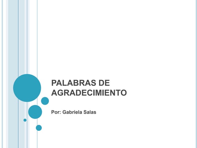 palabras de agradecimiento que te sorprenderan