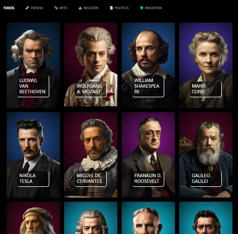 personajes de la historieta descubre quienes son