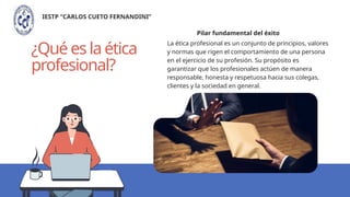 PROFESIONAL ÉTICO: Qué es la ÉTICA Profesional 2 profesional etico que es la etica profesional