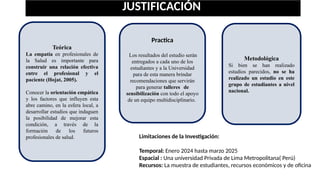 que es la justificacion de un proyecto problematico