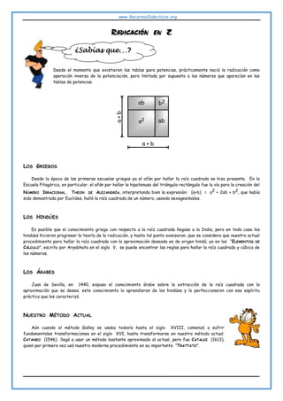 Radicación: Sorprendentes Propiedades y Ejemplos Únicos 2 radicacion sorprendentes propiedades y ejemplos unicos