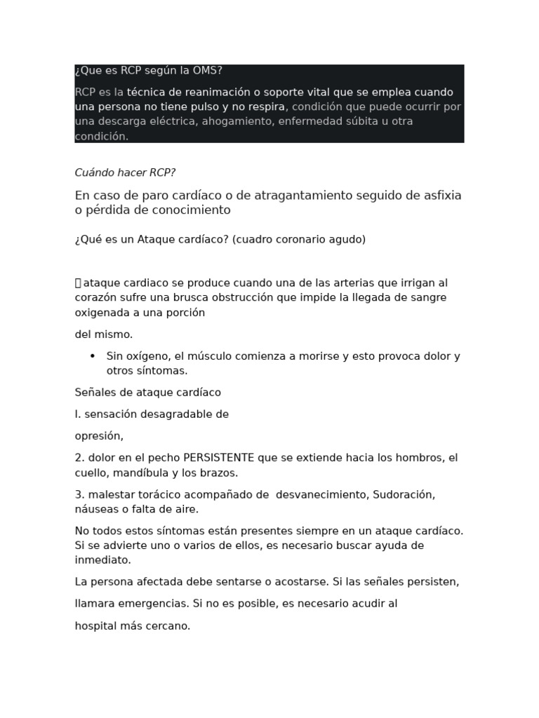RCP: Qué es y por qué es vital para tu seguridad diaria 8 rcp que es y por que es vital para tu seguridad diaria