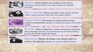 relato historico caracteristicas y ejemplos reveladores