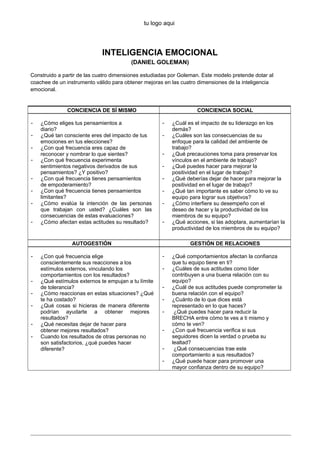 Tipos de INTELIGENCIA EMOCIONAL: ¡Descubre sus SECRETOS! 2 tipos de inteligencia emocional descubre sus secretos