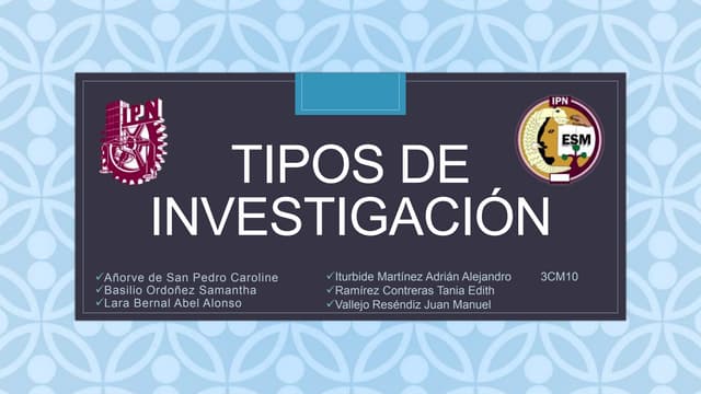 Tipos de Investigación: Descubre 15 CLAVES SORPRENDENTES 2 tipos de investigacion descubre 15 claves sorprendentes
